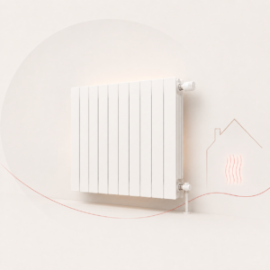 Radiadores para instalación de calefacción en vivienda de Madrid Norte